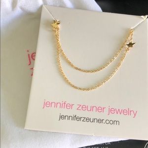 Jennifer Zeuner Star necklace gold